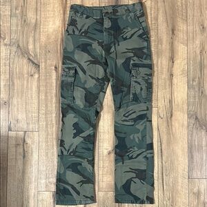 Boys Camouflage Cargo Pants